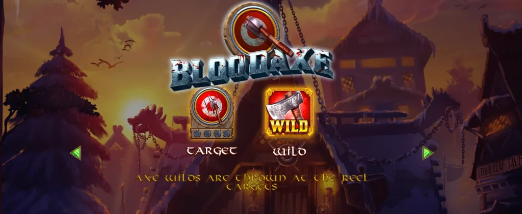 Bloodaxe slot being played for real money in a trusted online casino